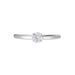 Bague Solitaire Or Blanc Flora Diamant - Solitaires Femme | Marc Orian