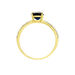 Bague Or Jaune Monroe Topaze Oxydes De Zirconium - Bagues pierres fines Femme | Marc Orian