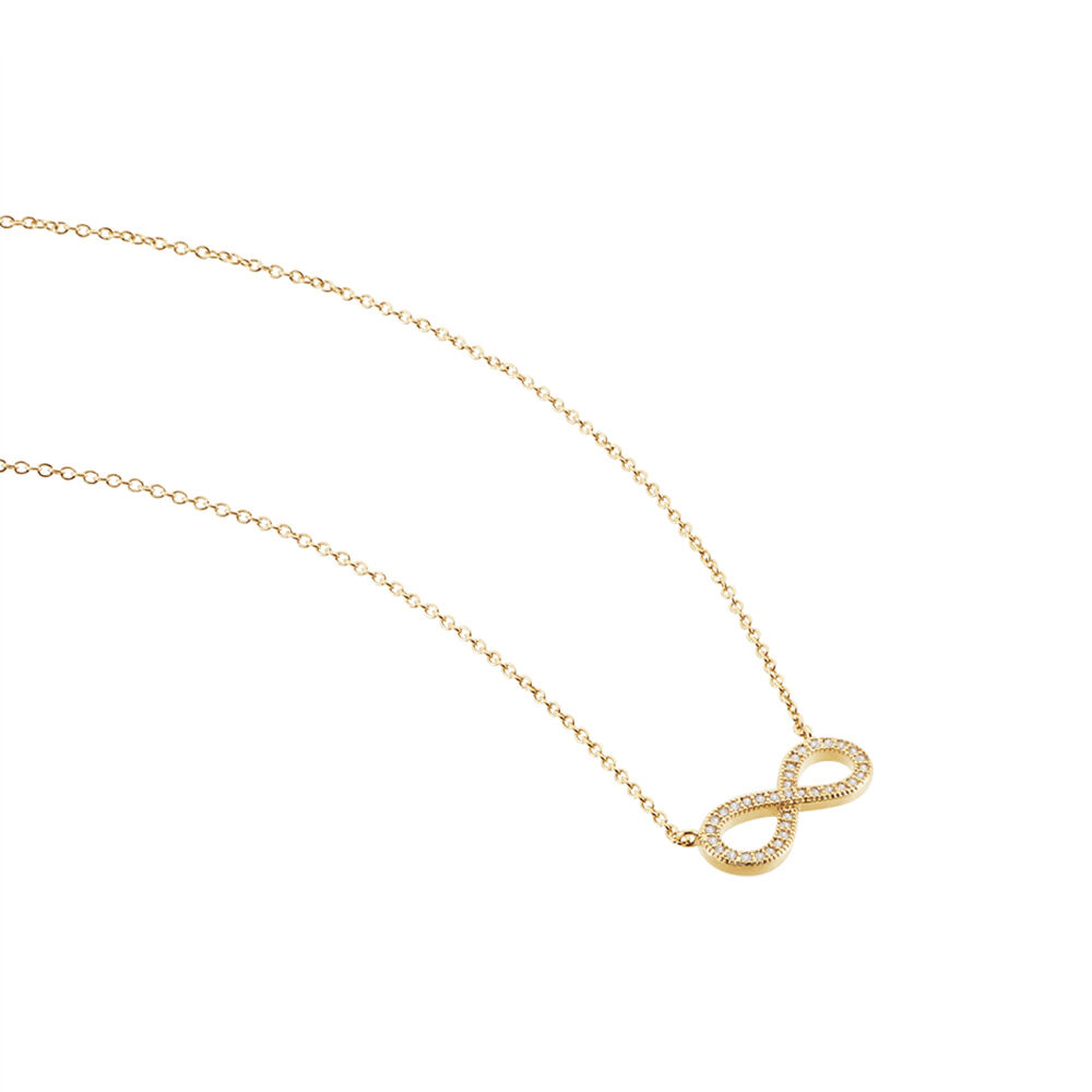 Collier Merane Plaqué Or Jaune Oxyde De Zirconium - Colliers avec pierres Femme | Marc Orian