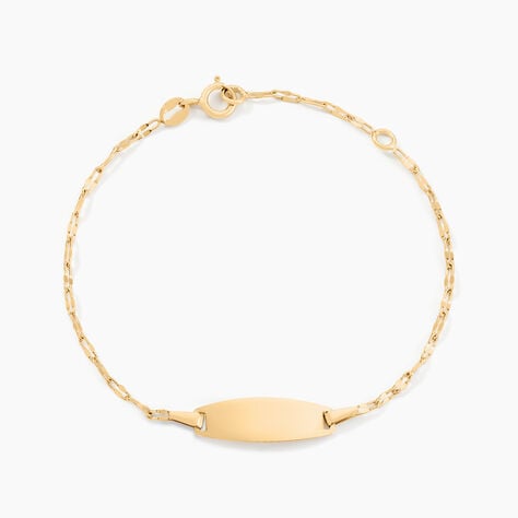Bracelet Identitée Esmaelle Or Jaune - Gourmettes Enfant | Marc Orian