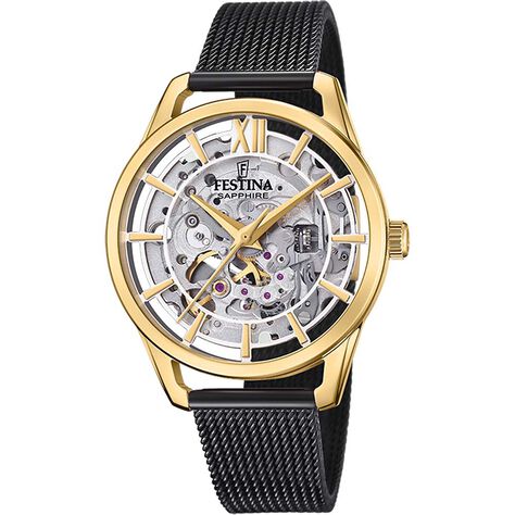 Montre Festina Automatic Squelette - Montres automatique Femme | Marc Orian