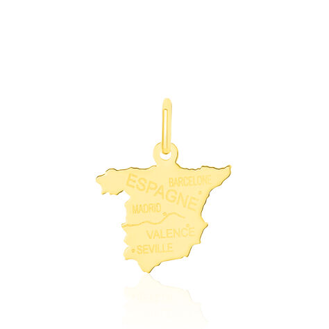 Pendentif Gaietana Espagne Or Jaune - Bijoux personnalisés Famille | Marc Orian