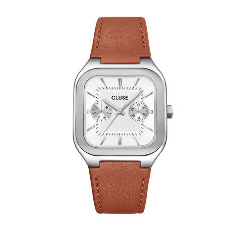 Montre Cluse Quadrus Multifonction Blanc - Montres &eacute;tanches Homme | Marc Orian