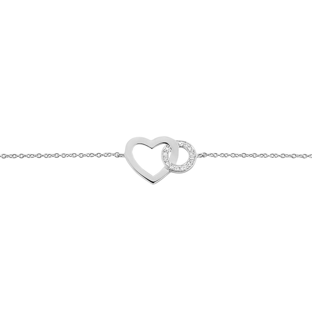 Bracelet Alysa Or Blanc Diamant - Bracelets chaînes Femme | Marc Orian