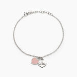 Bracelet Kalliopea Argent Blanc - Bracelets fantaisie Femme | Marc Orian