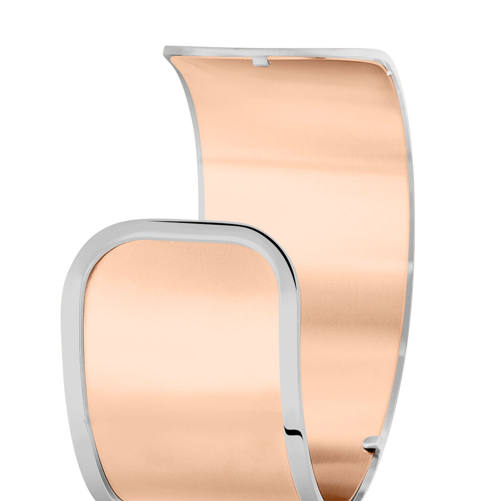 Bracelet Jonc Acier Blanc Strass - Bracelets jonc Femme | Marc Orian