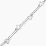 Bracelet Suzy Argent Blanc - Bracelets fantaisie Femme | Marc Orian