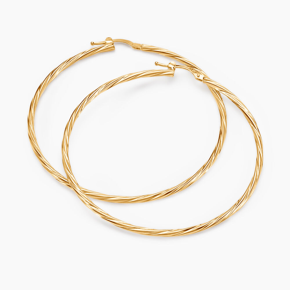 Créoles Youri Or Jaune - Créoles Femme | Marc Orian