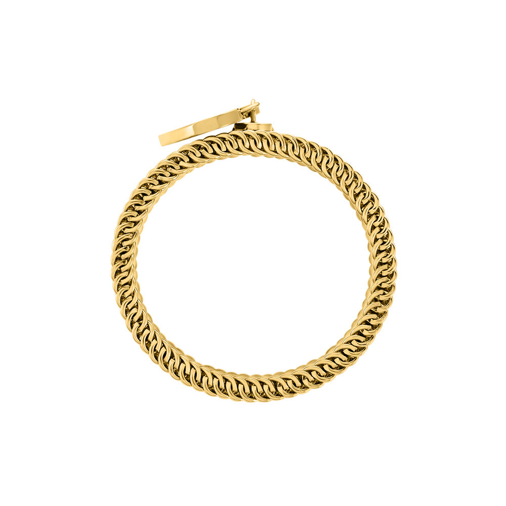 Bague Tijuana Acier Jaune - Bijoux fantaisie Femme | Marc Orian
