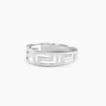 Bague Sidgy Argent Blanc - Bijoux fantaisie Femme | Marc Orian