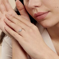 Bague Tiphaine Or Blanc Topaze - Bagues Femme | Marc Orian