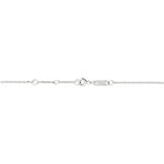 Collier Courbes Or Blanc Diamant - Colliers avec pierres Femme | Marc Orian