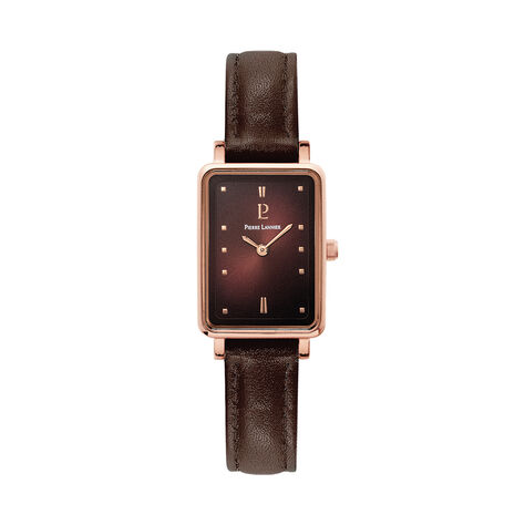 Montre Pierre Lannier Ariane Chocolat - Montres étanches Femme | Marc Orian