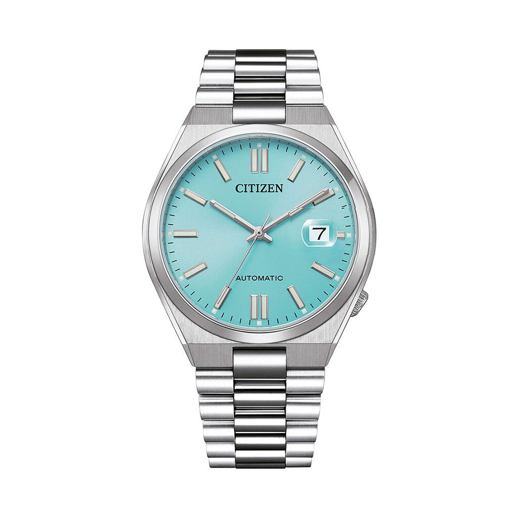 Montre Citizen Tsuyosa Nj0151 Turquoise - Montres automatiques Homme | Marc Orian