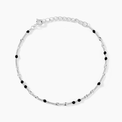 Bracelet Cacilia Argent Blanc - Bracelets chaînes Femme | Marc Orian