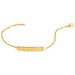 Bracelet Identité Gaspardine Maille Forçat Or Jaune - Gourmettes Enfant | Marc Orian