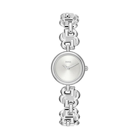 Montre Boss Double B Dressy Argenté - Montres étanches Femme | Marc Orian