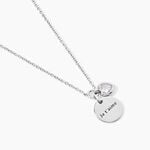 Collier Nikoline Argent Blanc Oxyde De Zirconium - Colliers avec pierres Femme | Marc Orian