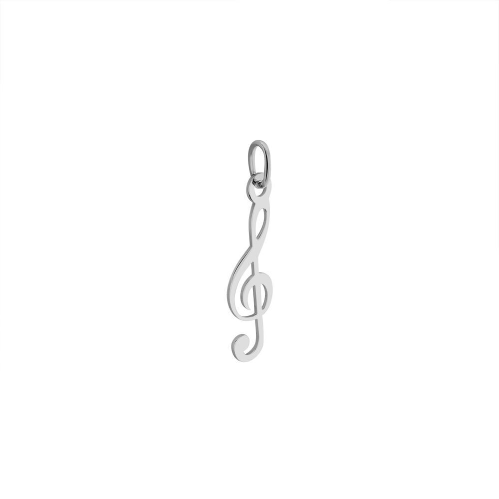 Pendentif Pio Argent Blanc - Pendentifs Famille | Marc Orian