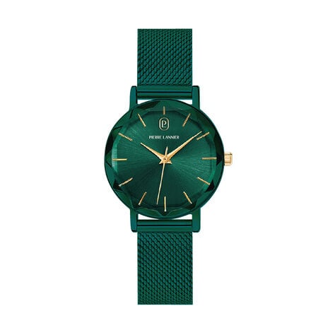 Montre Pierre Lannier Lannier Multiples Vert - Montres &eacute;tanches Femme | Marc Orian