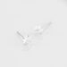 Boucles D'oreilles Puces Laena Argent Blanc Oxyde De Zirconium - Clous d'oreilles Femme | Marc Orian