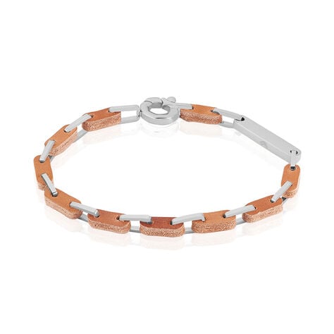 Bracelet Acier Blanc - Bracelets cuir Homme | Marc Orian