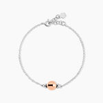 Bracelet Argent Bicolore Pelage - Bracelets fantaisie Femme | Marc Orian