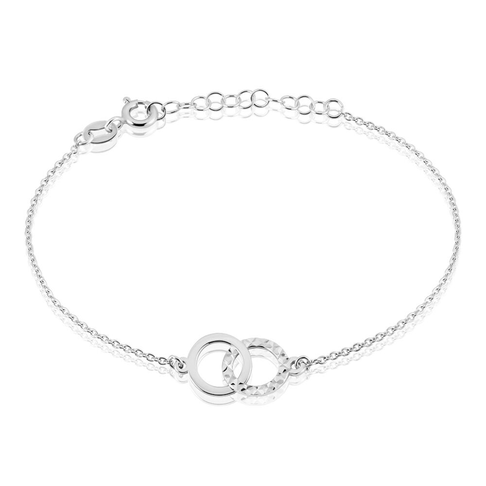Bracelet Argent Blanc Ula - Bracelets chaînes Femme | Marc Orian