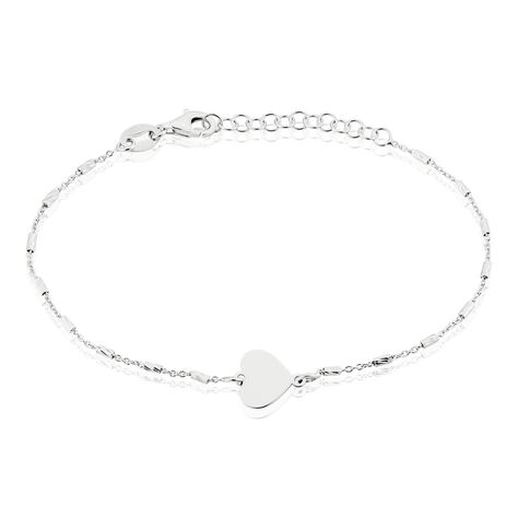 Bracelet Argent Blanc Taneka - Bracelets fantaisie Femme | Marc Orian