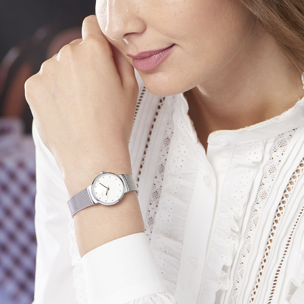 Montre Codhor Fleur Argente - Montres classiques Femme | Marc Orian