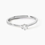 Bague Athena Platine Blanc Diamant - Parures de mariage Femme | Marc Orian