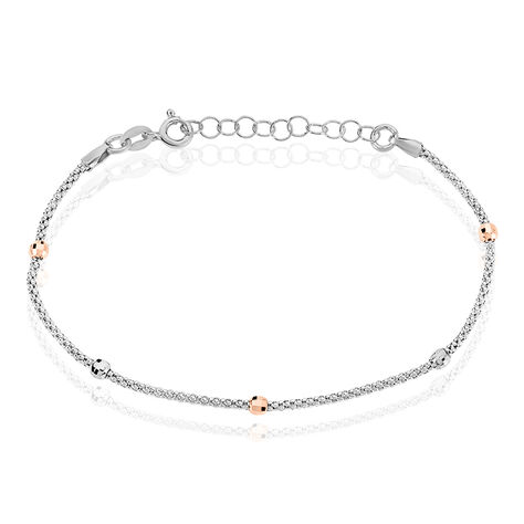 Bracelet Ingride Argent Tricolore - Bracelets chaînes Femme | Marc Orian