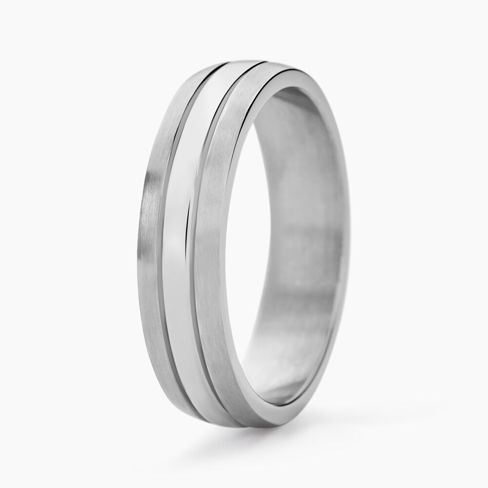 Acier bague best sale