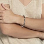 Bracelet Bilou Acier Blanc - Bracelets cha&icirc;nes Femme | Marc Orian
