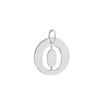 Pendentif Elio O Argent Blanc - Bijoux fantaisie Famille | Marc Orian