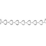 Bracelet Cleofee Argent Blanc - Bracelets cha&icirc;nes Femme | Marc Orian