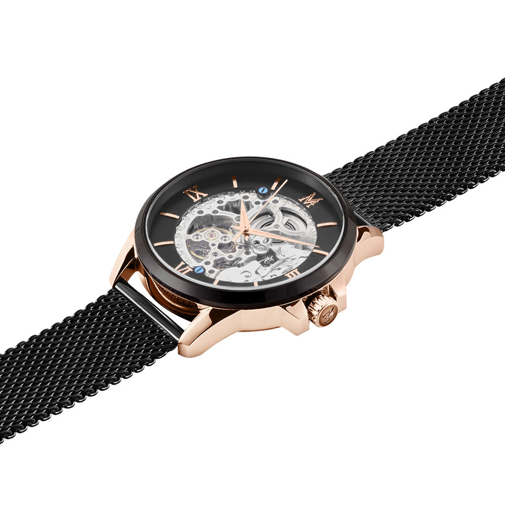 Montre Montignac S Automatique Noir - Montres automatique Homme | Marc Orian