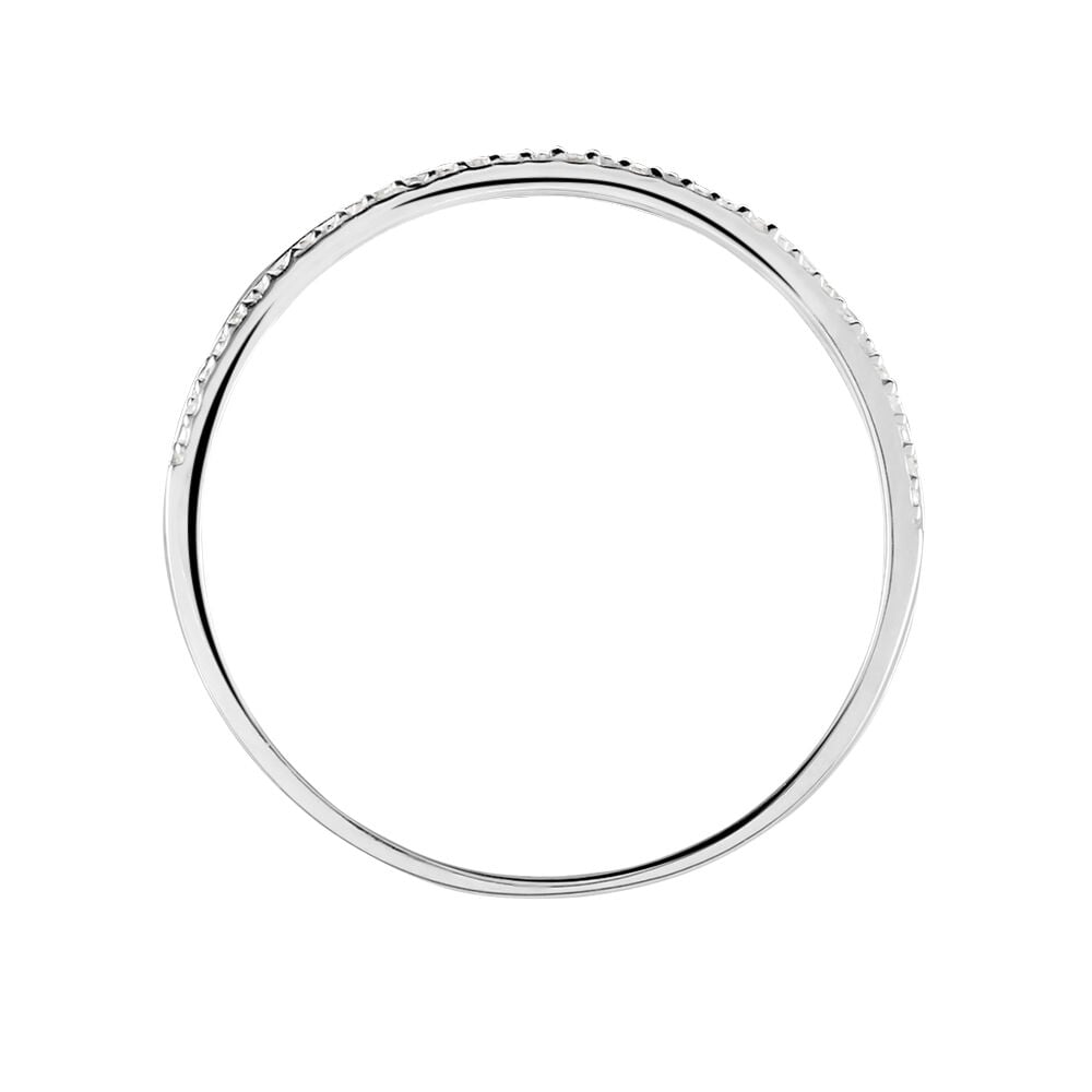 Bague Olena Or Blanc Diamant - Bagues pierres pr&eacute;cieuses Femme | Marc Orian