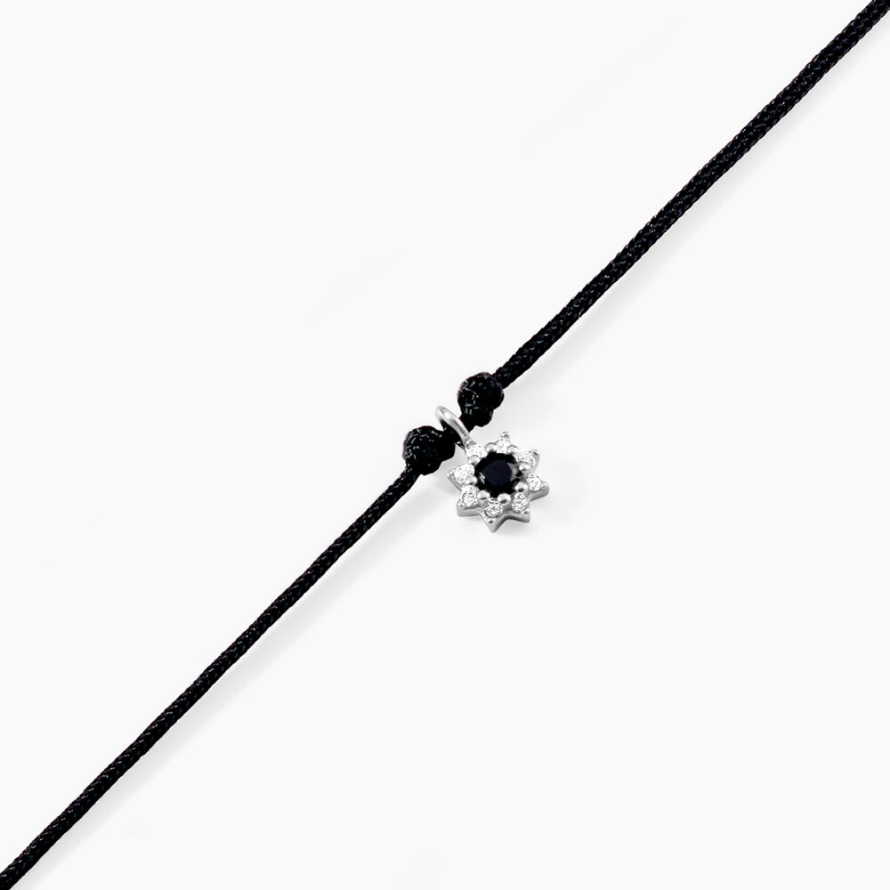 Bracelet Lyllie Argent Blanc Oxyde De Zirconium - Bracelets cordons Femme | Marc Orian