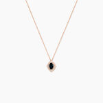 Collier Janna Or Rose Topaze Et Oxyde De Zirconium - Colliers avec pierres Femme | Marc Orian