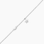 Bracelet Rohanne Argent Blanc - Bracelets fantaisie Femme | Marc Orian