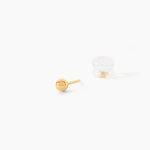 Boucles D'oreilles Puces Or Jaune Fidelia - Puces Femme | Marc Orian