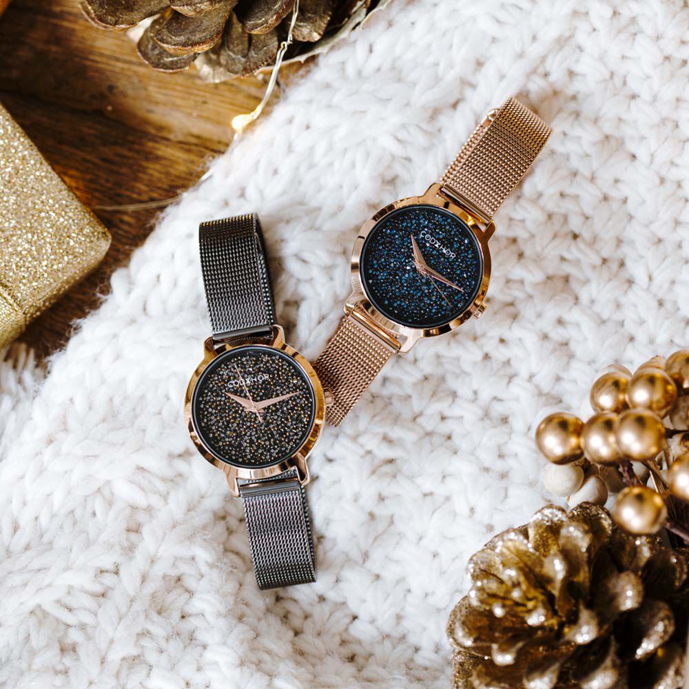 Montre Codhor Annah Cristaux Bleus - Montres étanches Femme | Marc Orian