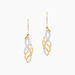 Boucles D'Oreilles Pendantes Sumati Or Jaune Oxyde De Zirconium - Pendantes Femme | Marc Orian
