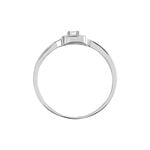 Bague Abani Or Blanc Diamant - Solitaires Femme | Marc Orian