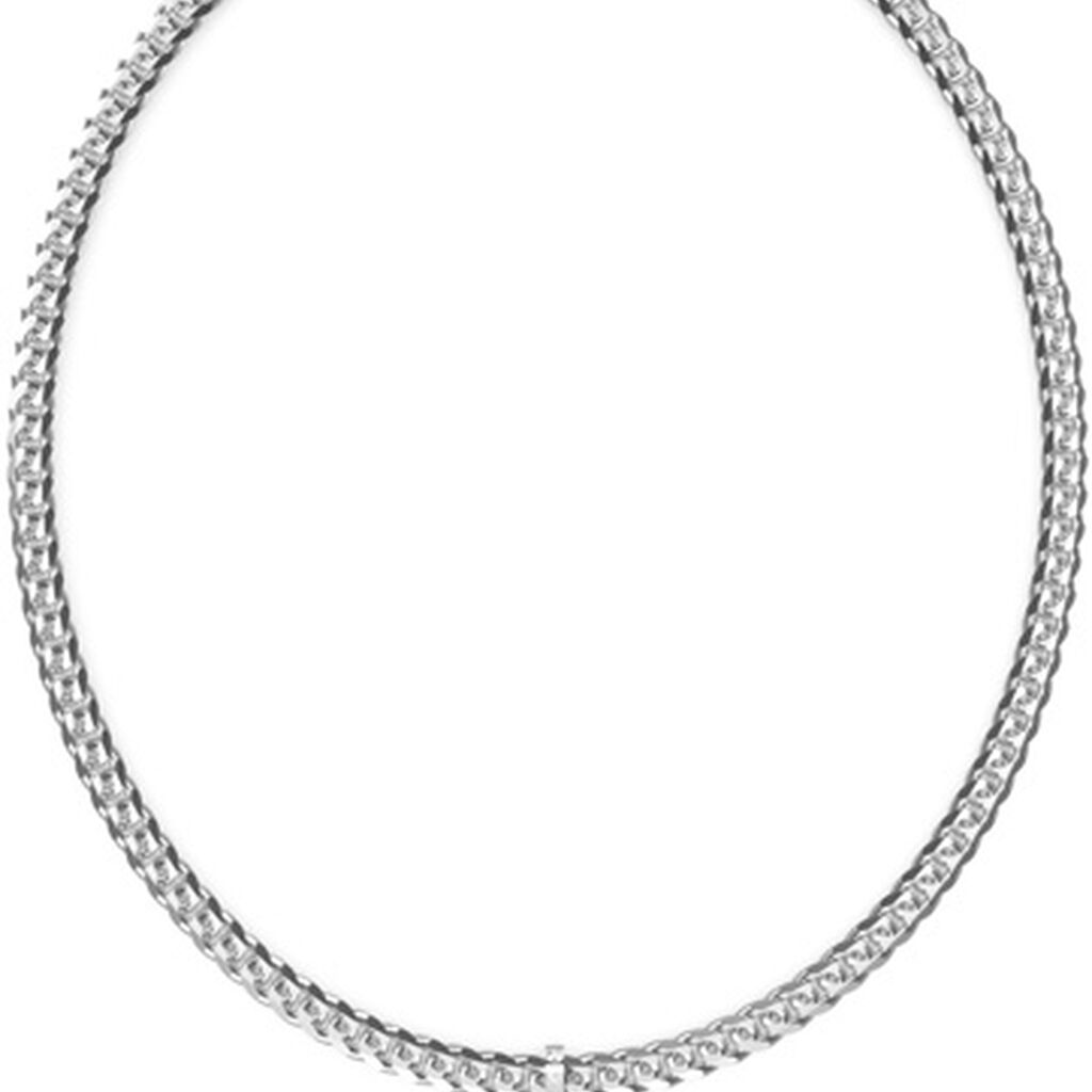 Collier Guess Lion King Acier Blanc - Colliers fantaisie Homme | Marc Orian