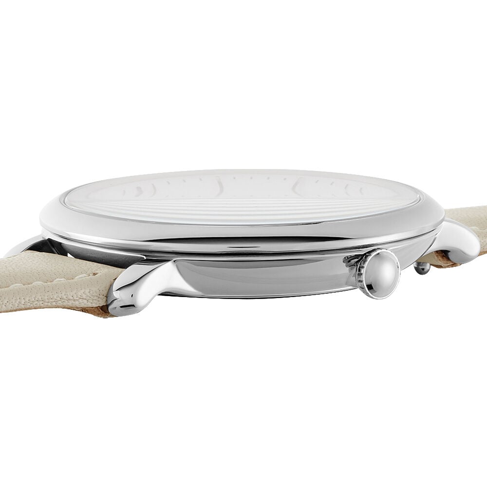 Montre Fossil Jacqueline Blanc - Montres classiques Femme | Marc Orian