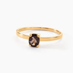 Bague Lily Or Jaune Quartz - Bagues avec pierre Femme | Marc Orian
