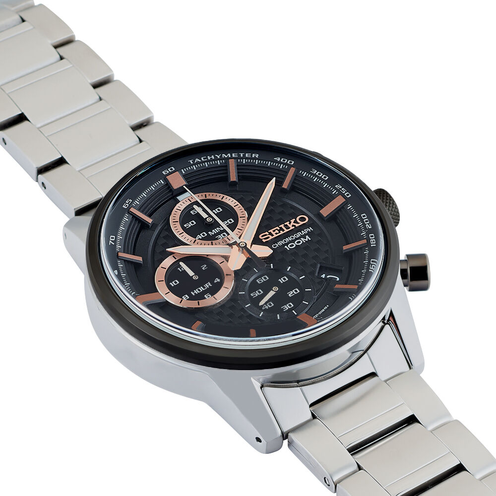 Montre Seiko Sport Noir - HIMHB1N07B0 • Marc Orian | Bijouterie en ligne