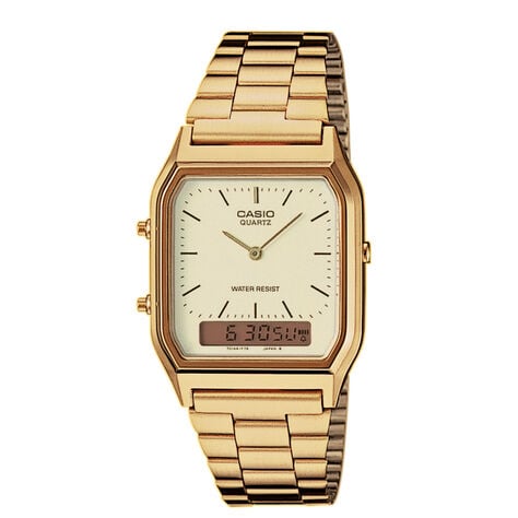 Montre Casio Collection Vintage Champagne - Montres classiques Unisex | Marc Orian
